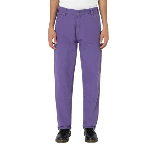 Dickies , Duck Canvas Utility Work Pants ,Purple male, Sizes: