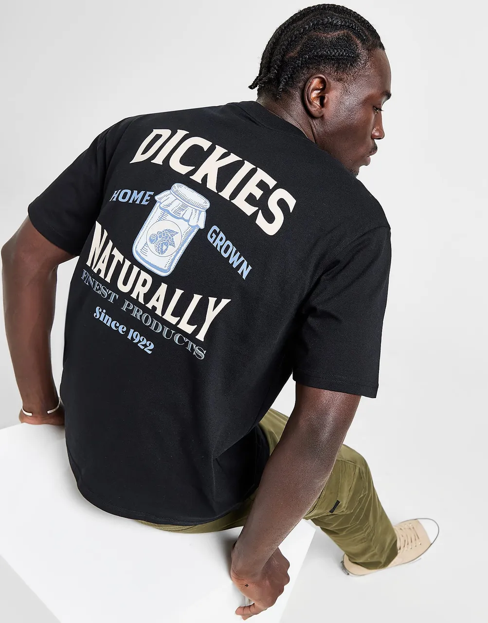 Dickies Elliston T-Shirt - Black - Mens