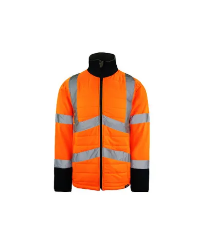 Dickies Hi-Vis Loudon Mens Orange Reflective Jacket