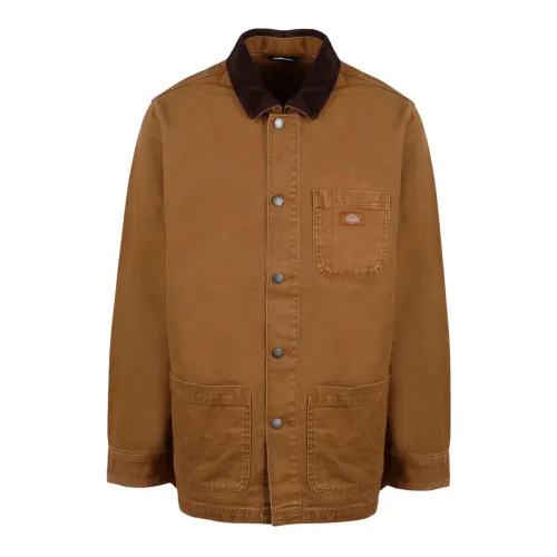 Dickies , Lightweight Jacket Collection ,Brown male, Sizes: