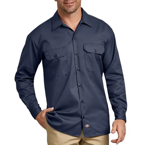 Dickies Men's Long-Sleeve Work Shirt