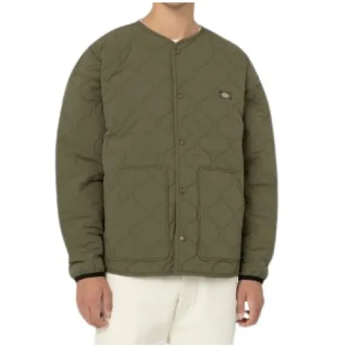 Dickies , Stylish Coats for Men ,Green male, Sizes: