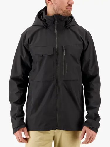 Didriksons Aston Water Repellent Utility Jacket - Black - Male