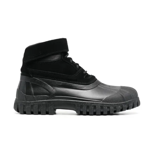 Diemme , Black Anatra B-Ball Ankle Boots ,Black male, Sizes: