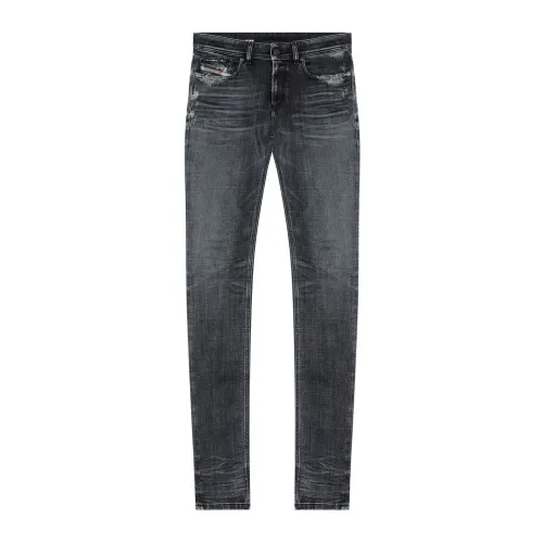Diesel , 1979 Sleenker L.32 Slim-Fit Jeans ,Gray male, Sizes: