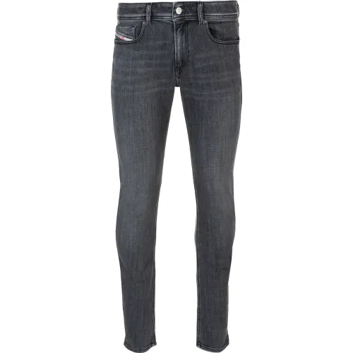 Diesel , 1979 Tower Slim-Fit Jeans ,Black male, Sizes: