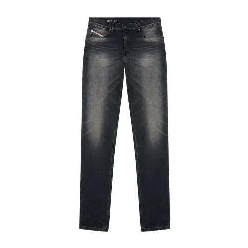 Diesel , 1982 Sleenker L.32 Straight Jeans ,Black male, Sizes:
