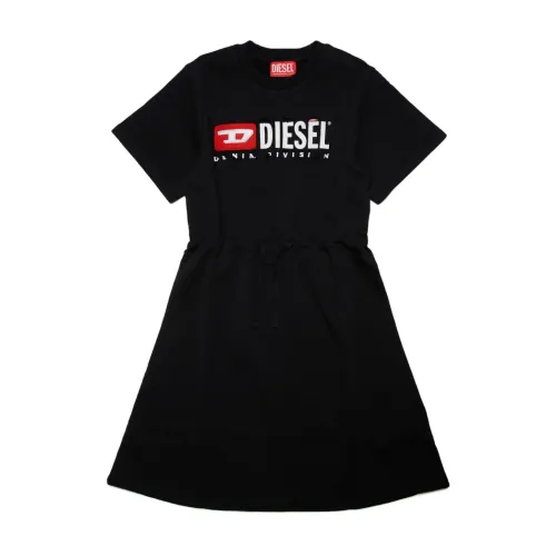 Diesel , Black Dress for Girls ,Black female, Sizes: