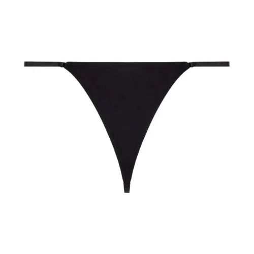 Diesel , Black Metal Oval D Underwear ,Black female, Sizes: