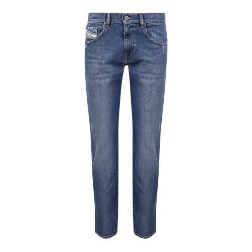 Diesel , Blue Slim Fit Jeans for Men ,Blue male, Sizes: