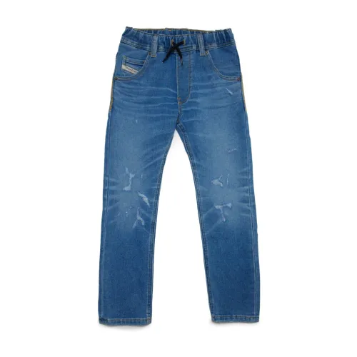 Diesel , Boys Clothing Jeans Blue Ss24 ,Blue male, Sizes: