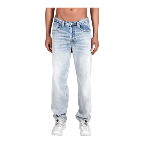 Diesel , Classic Cotton 5-Pocket Trousers ,Blue male, Sizes: