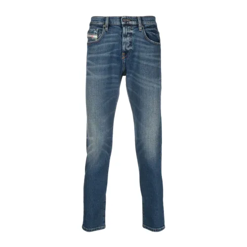 Diesel , Clic Blue Straight Jeans ,Blue male, Sizes: