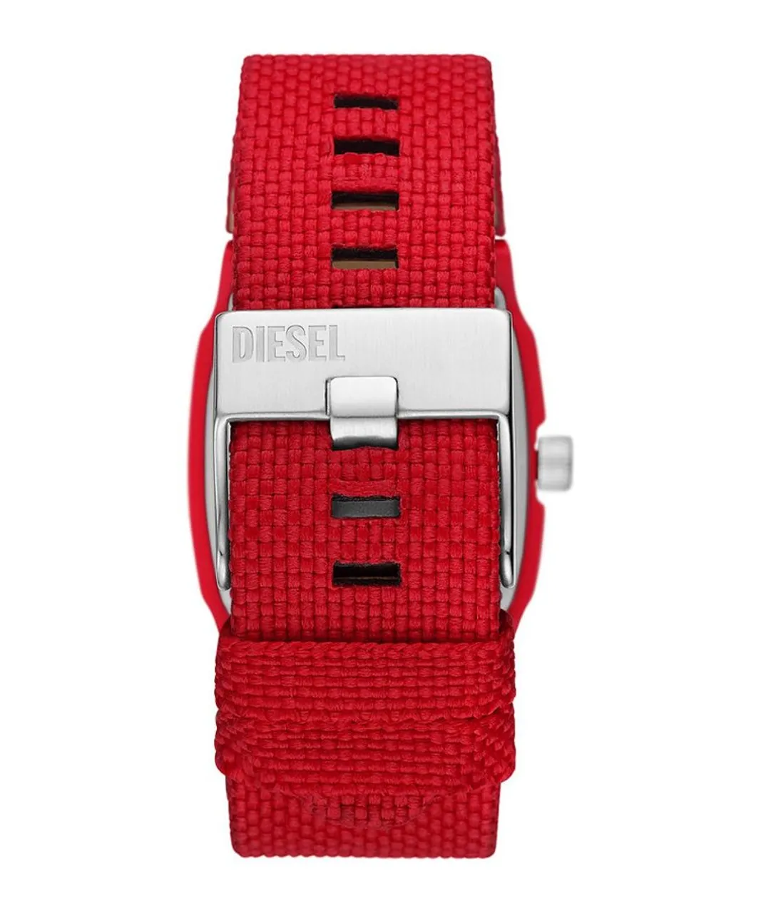 Diesel Cliffhanger Mens Red Watch DZ2168 Fabric - One Size