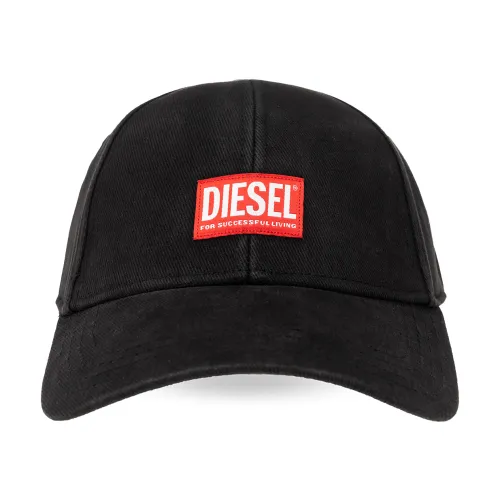 Diesel , ‘Corry-Jacq-Wash’ Cap ,Black male, Sizes: