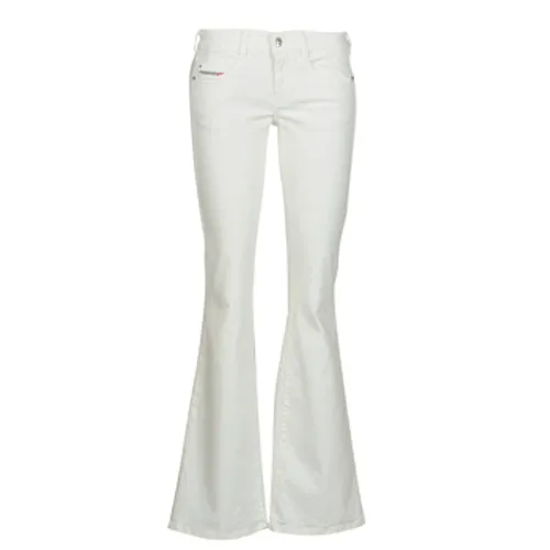 Diesel  D-EBBEY  women's Bootcut Jeans in White