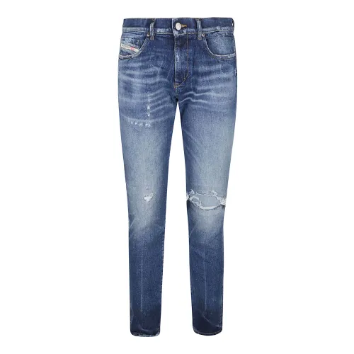 Diesel , D-Strukt Jeans 2019 ,Blue male, Sizes:
