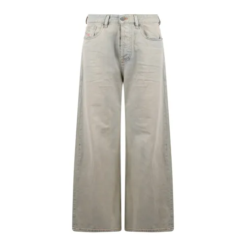 Diesel , Diesel 1996 D-Sire wide-leg jeans ,Gray female, Sizes: