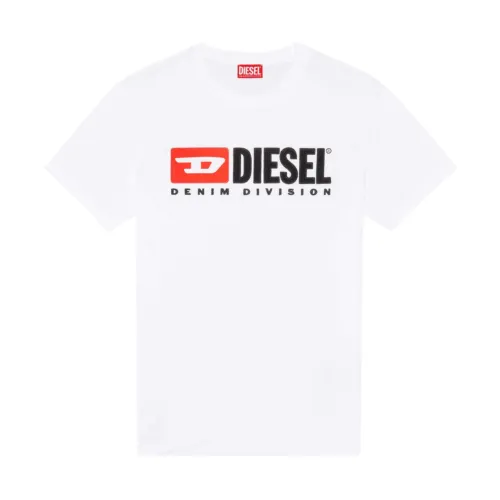 Diesel , Diesel T-shirts and Polos ,White male, Sizes: