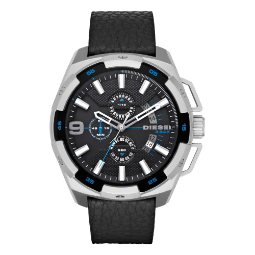 Diesel , Elegant and Durable Men`s Heavyweight Watch ,Black male, Sizes: ONE SIZE
