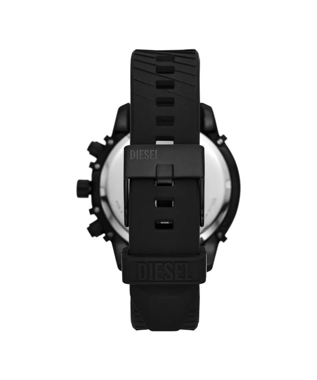 Diesel Griffed Mens Black Watch DZ4650SET Silicone - One Size