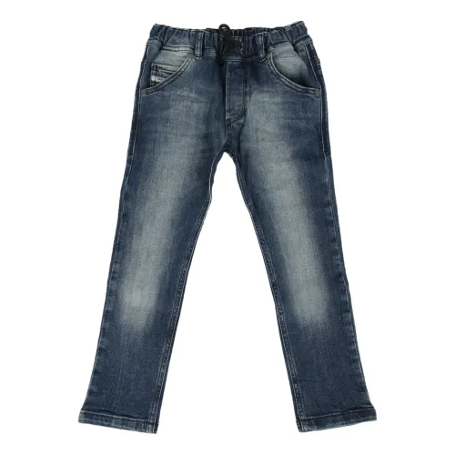 Diesel , Kids Denim Jeans Pants ,Blue male, Sizes:
