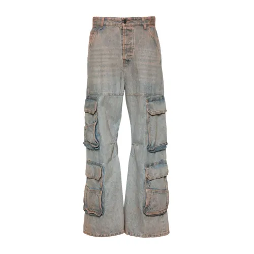 Diesel , Light Blue Denim Jeans with Logo Patch ,Blue female, Sizes: