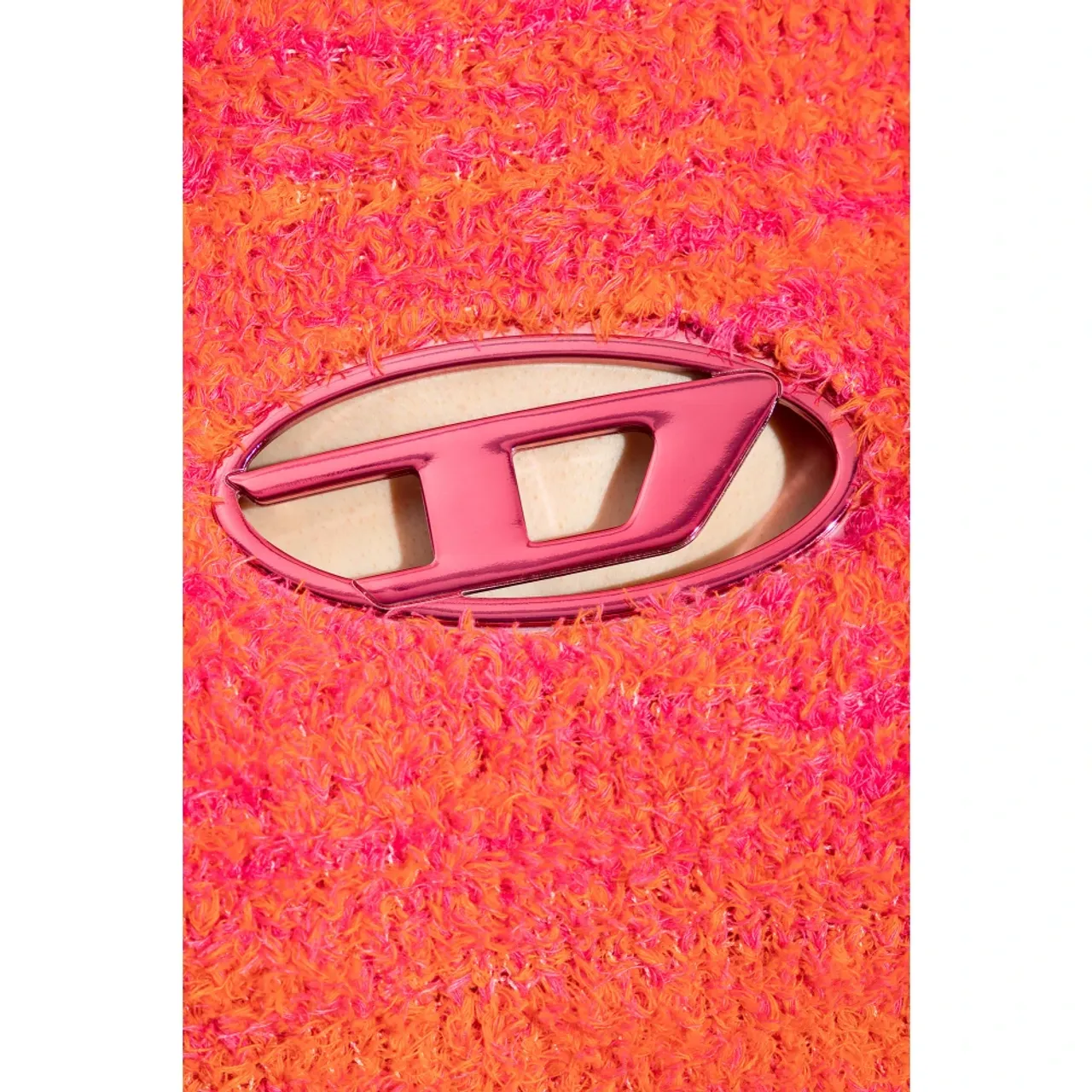 Diesel , M-Kyra sweater with logo ,Orange female, Sizes:
