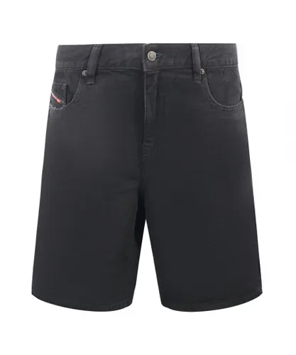 Diesel Mens D-Strukt-Short Black Shorts