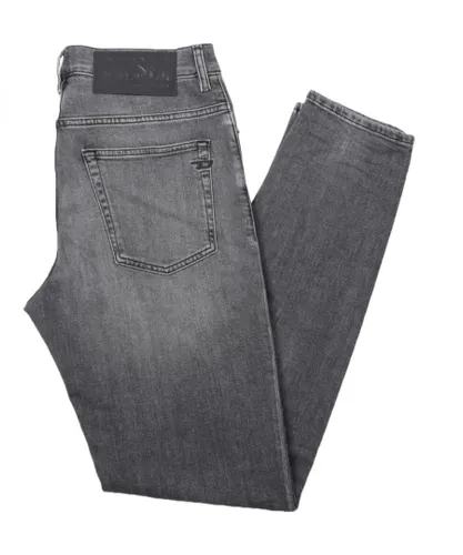Diesel Mens DFining Sustainable Tape Fit Jeans in Grey