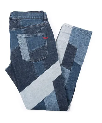 Diesel Mens DStrukt Sustainable Slim Fit Jeans in Blue
