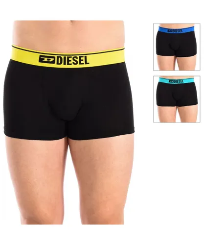 Diesel Mens Pack-3 Boxers breathable fabric 00ST3V-0SFAV man - Black