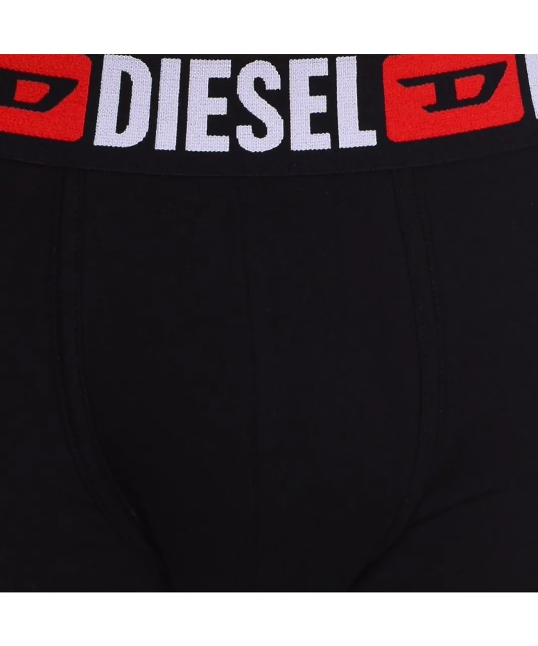 Diesel Mens Pack-3 Breathable fabric boxers with anatomical front 00ST3V-0DDAI men - Black