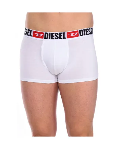 Diesel Mens Pack-3 Breathable fabric boxers with anatomical front 00ST3V-0DDAI men - White