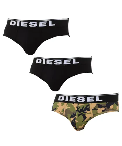 Diesel Mens Pack-3 Breathable fabric slips 00SH05-0WBAE man - Multicolour