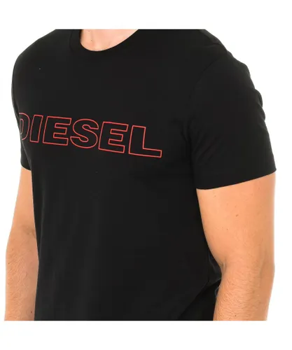 Diesel Mens short-sleeved round neck t-shirt 00CG46-0DARX - Multicolour