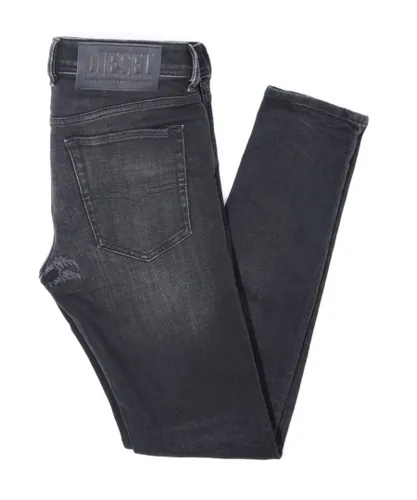 Diesel Mens Sleenker Sustainable Skinny Fit Jeans in Black