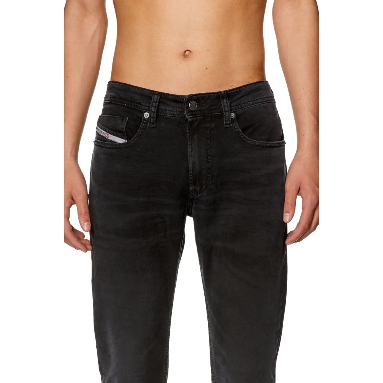 Diesel , Punk Rock Skinny Jeans ,Black male, Sizes: