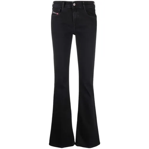 Diesel , Retro Flared Jeans 1969 D-Ebbey L.32 ,Black female, Sizes: