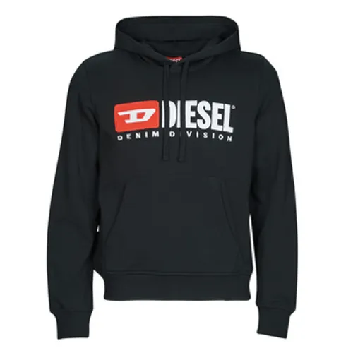 Diesel  S-GINN-HOOD-DIV  men's Sweatshirt in Black