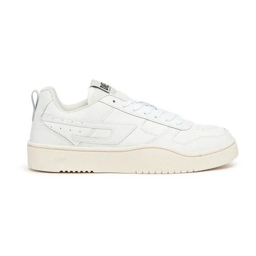 Diesel , S-Ukiyo V2 Low - Leather Low-top Sneakers ,White male, Sizes:
