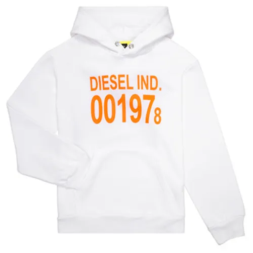 Diesel  SGIRKHOOD  boys's Children's sweatshirt in White