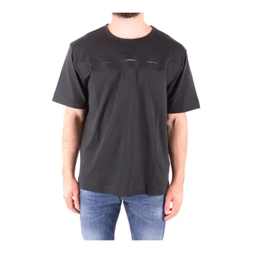 Diesel , Short Sleeve T-Shirt ,Black male, Sizes: