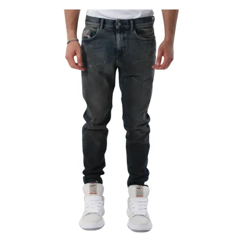 Diesel , Slim Fit Destroyer Jeans ,Blue male, Sizes: