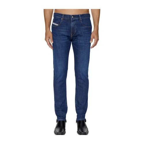 Diesel , Slim-Fit Jeans for Men ,Blue male, Sizes: