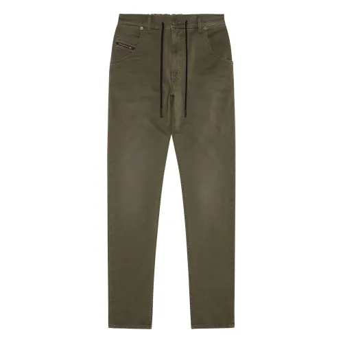 Diesel , Slim-Fit Tapered JoggJeans® ,Green male, Sizes: