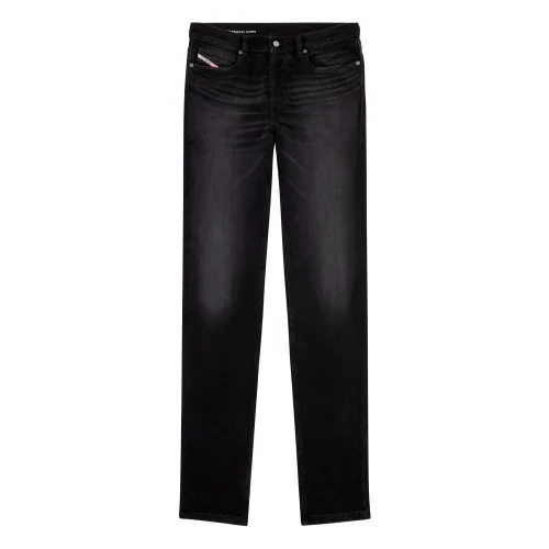 Diesel , Straight Jeans - 2010 D-Macs ,Black male, Sizes:
