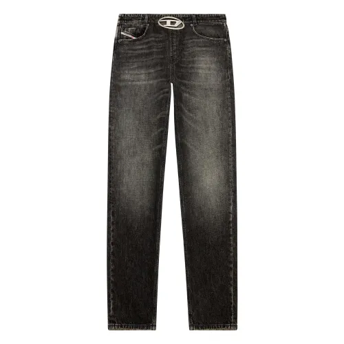 Diesel , Straight Jeans - 2010 D-Macs ,Gray male, Sizes: