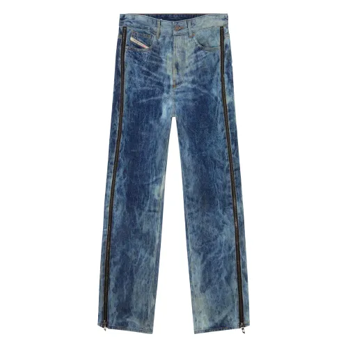 Diesel , Straight Jeans - D-Rise ,Blue male, Sizes: