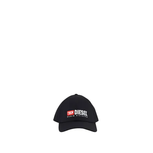 Diesel , Stylish 100%Co Hats ,Black male, Sizes: ONE